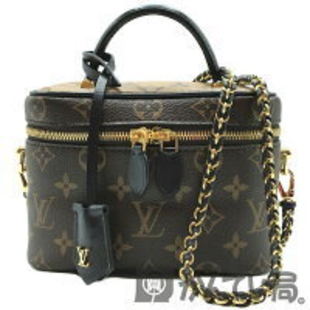 LOUIS VUITTON Vanity NV Shoulder Bag Monogram Chain Reverse Canvas